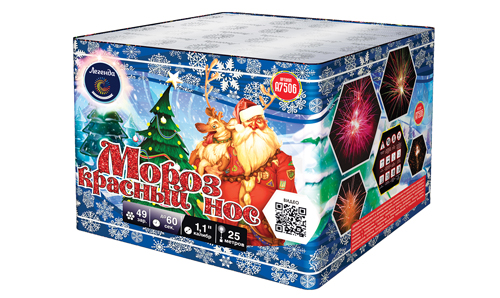  Батарея салютов Мороз Красный Нос  в Якутске